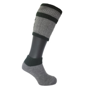 Seidemann Loferl - Set mit gestickter Ranke mit Umschlag 