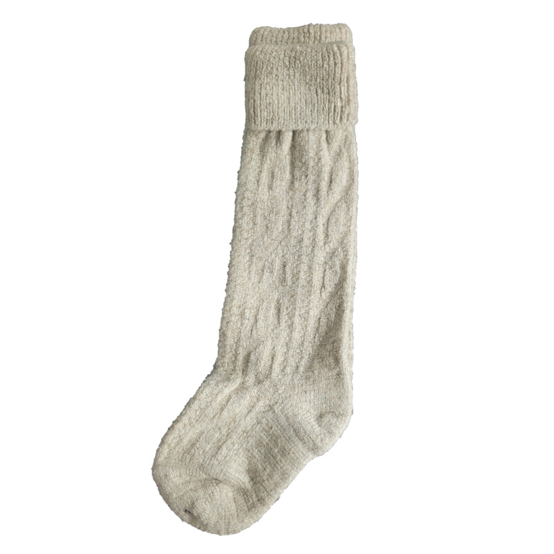 Kinder Landhaus Socke mit Umschlag *lang*